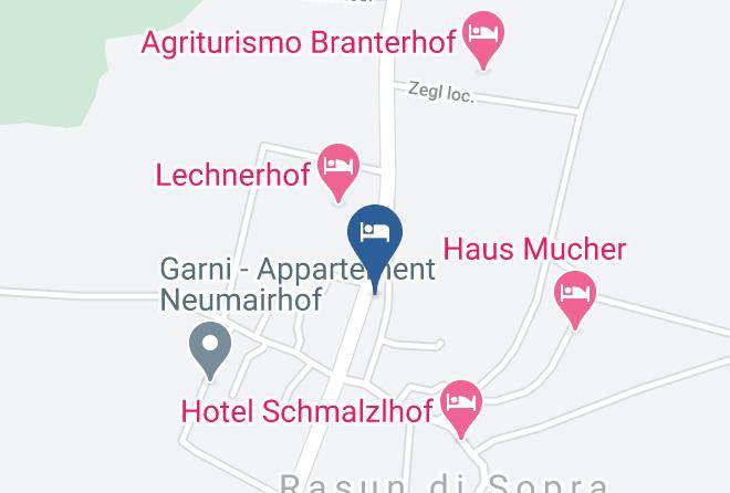 Bolzano - Hotel Kronplatzer Hof Maps