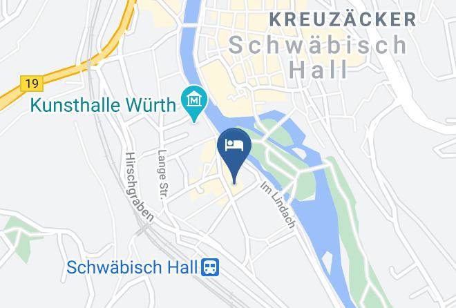 Schwabisch Hall - Hotel Kronprinz Maps
