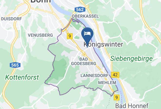 Bonn - Hotel Kronprinzen Maps