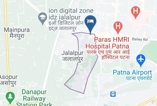 Patna - Hotel Krrish Clarks Inn Maps