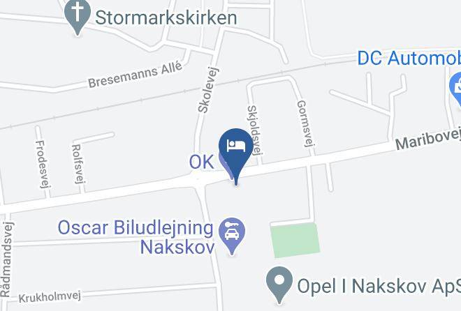 Nakskov - Hotel Krukholm Maps