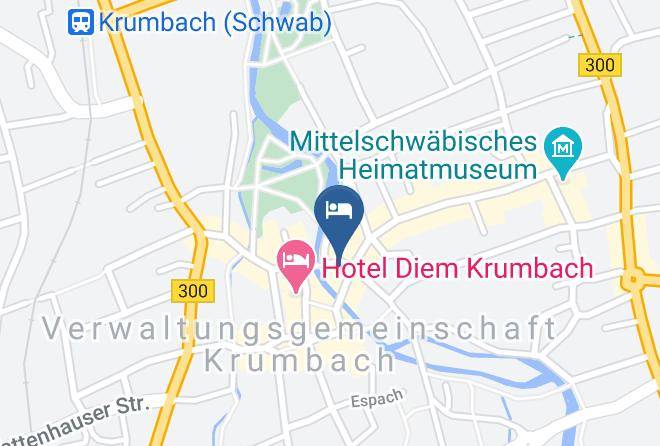 Hotel Krumbach Map