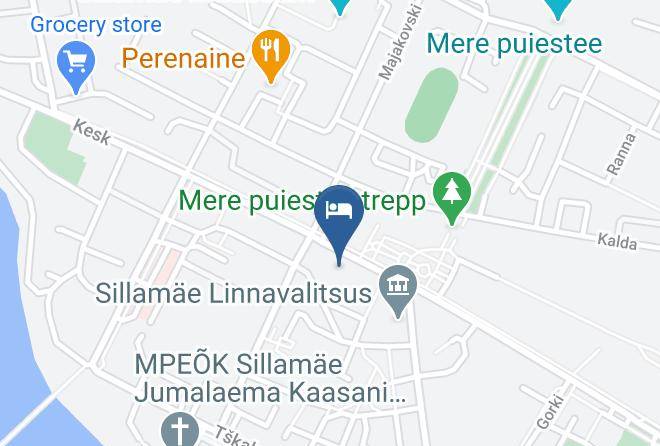 Sillamae Linn - Hotel Krunk Maps