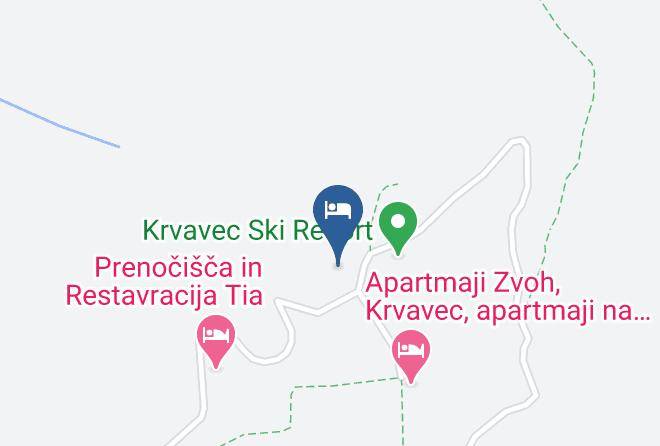 Cerklje Na Gorenjskem - Hotel Krvavec Maps