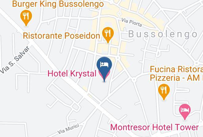 Verona - Hotel Krystal Maps