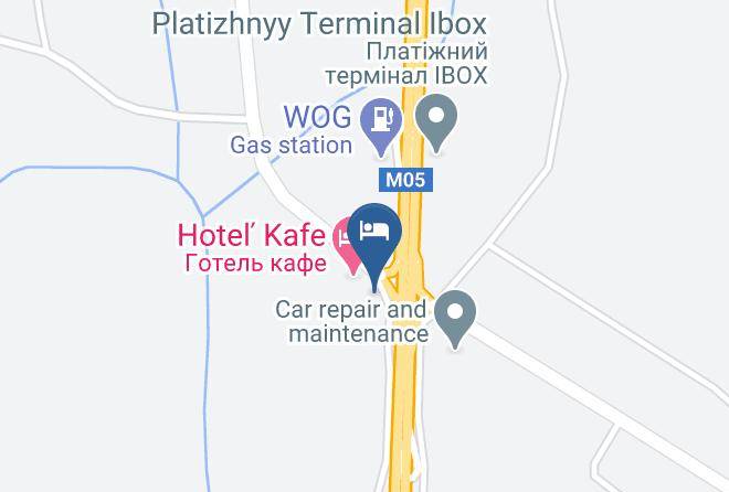 Kryve Ozero Raion - Hotel Kryve Ozero Maps