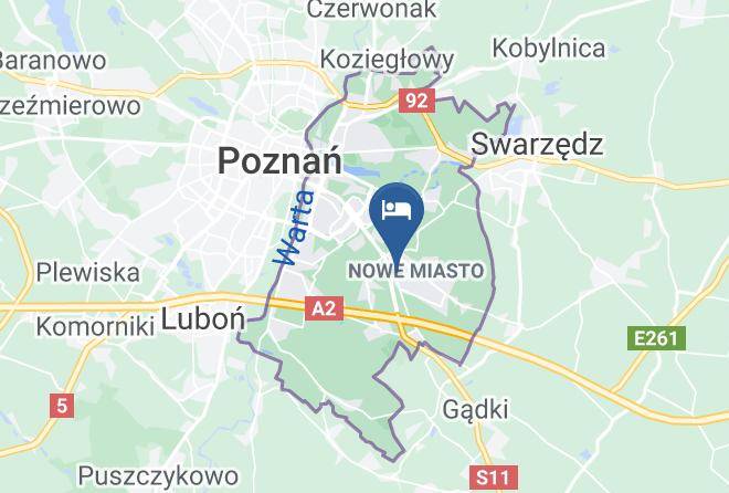 Poznan - Hotel Ksiecia Jozefa Maps
