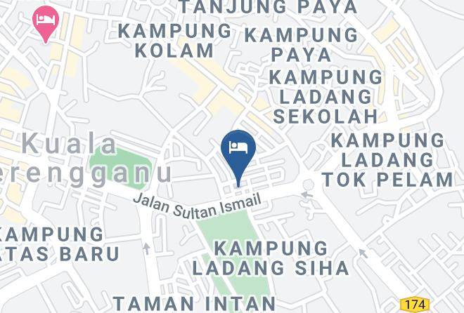 Kuala Terengganu - Hotel K T Mutiara Sdn Bhd Maps