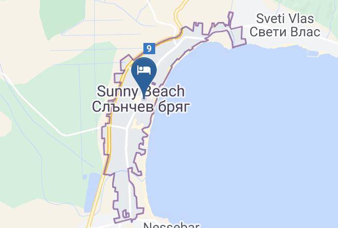 Nesebar - Hotel Kuban Maps