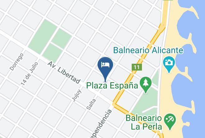 General Pueyrredon Partido - Hotel Kube Salta 928 Mar Del Plata Maps
