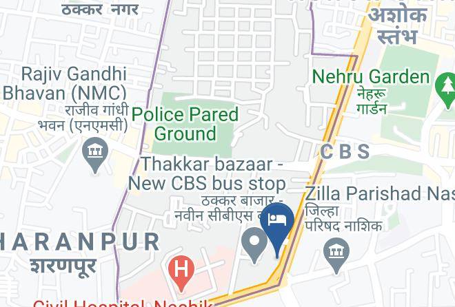 Nasik - Hotel Kubera Maps