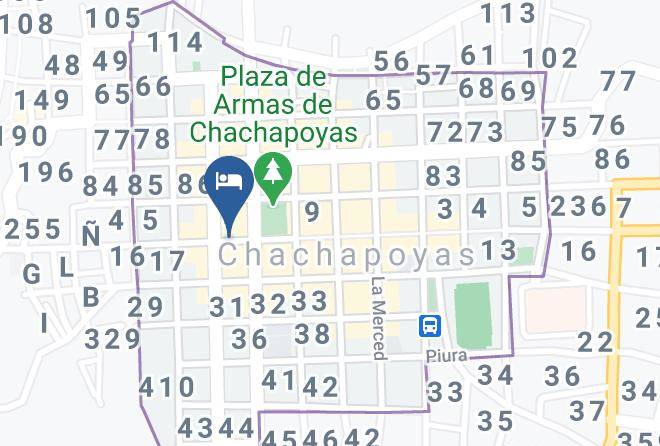 Chachapoyas - Hotel Kuelap Maps