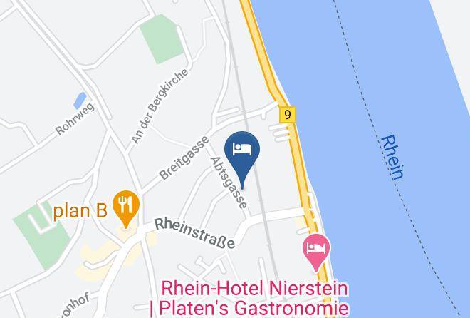 Mainz Bingen - Hotel Kuferschenke Maps