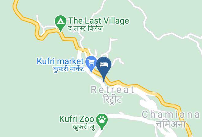 Shimla Ruralt - Hotel Kufri Holiday Inn Maps