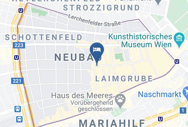 Vienna Neubau - Boutique Hotel Kugel Wien Maps