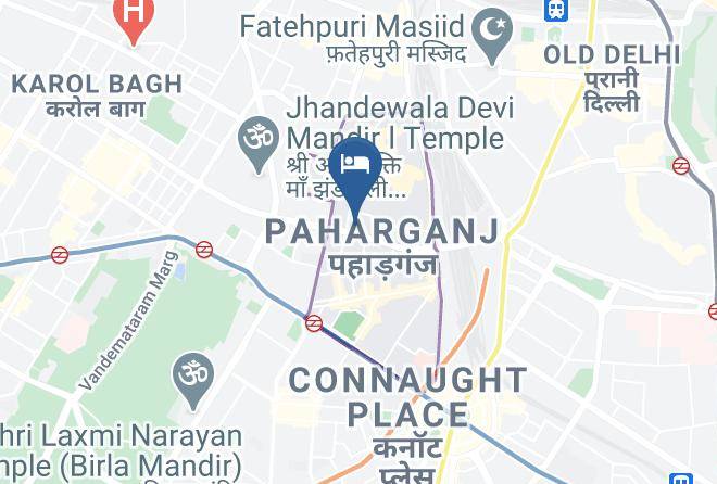 Paharganj - Hotel Kumar Palace Maps