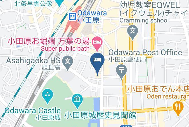 Odawara City - Hotel Kunimi Odawara Maps