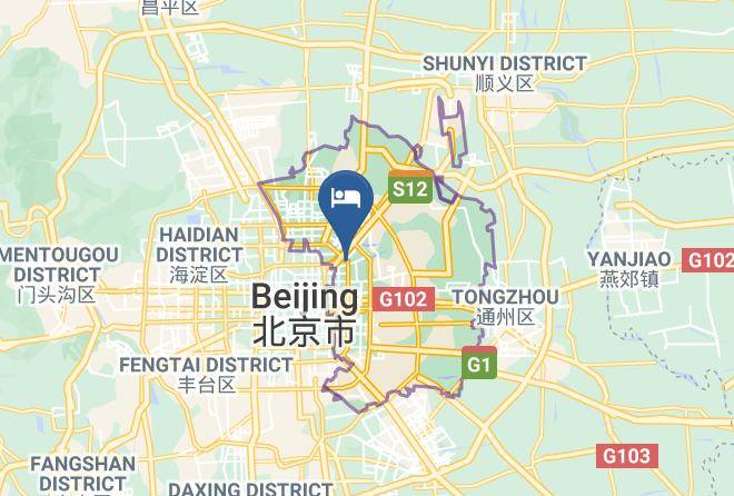 Chaoyang District - Hotel Kunlun Maps