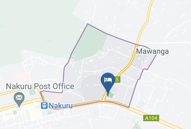 Nakuru - Hotel Kunste Maps