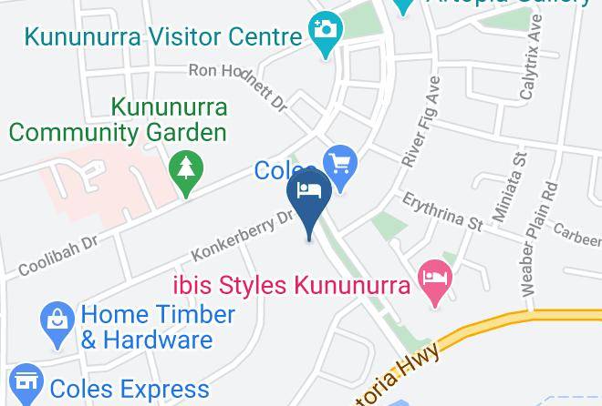 Hotel Kununurra Map