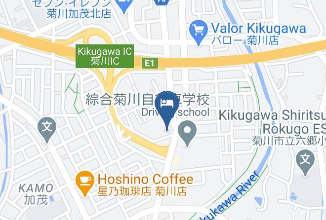 Kikugawa City - Hotel Kuretake Inn Kikugawa I C Maps