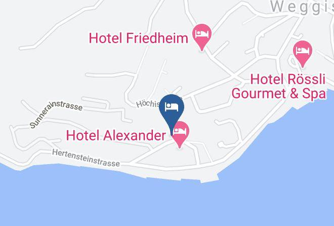 Weggis - Hotel Kurhaus Seeblick Maps