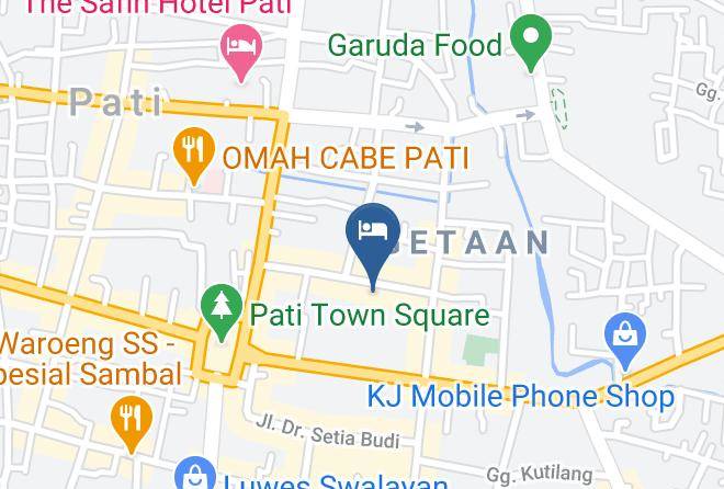 Pati Regency - Hotel Kurnia Maps