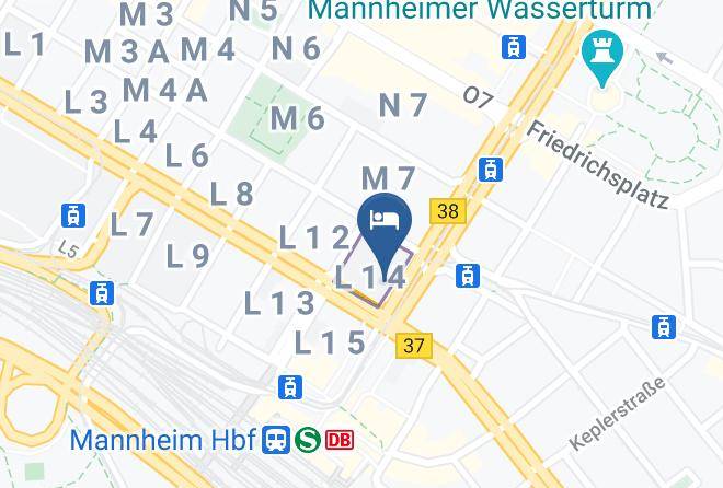 Hotel Kurpfalzstuben Map