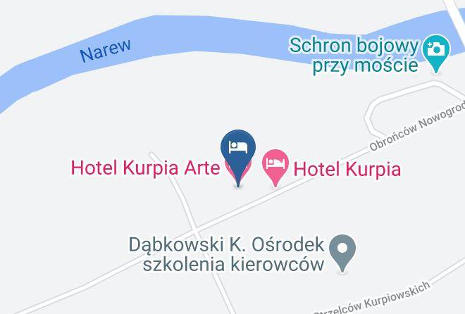 Lomzynski - Hotel Kurpia Arte W Nowogrodzie Maps