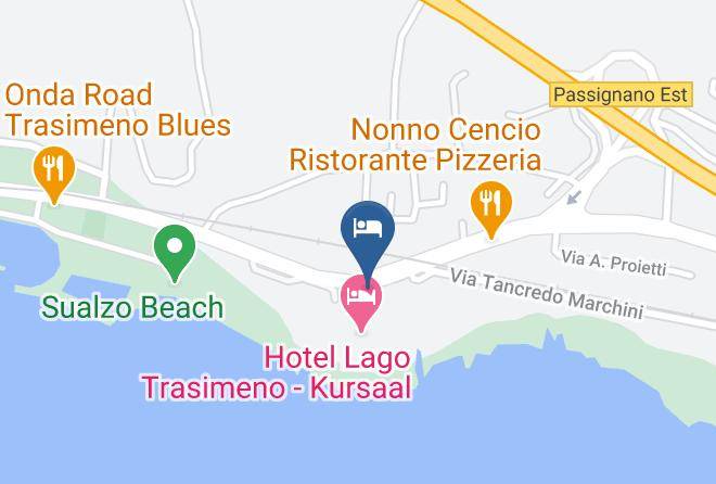 Perugia - Hotel Kursaal Passignano Maps