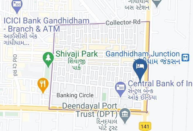 Gandhidham - Hotel Kutch Heritage Gandhidham Maps