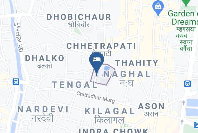 Kathmandu - Hotel Kuti Maps