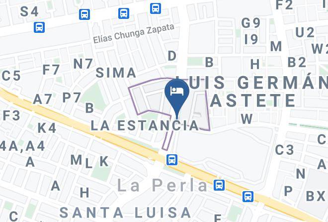 La Perla - Hotel Kutty Wasi Maps