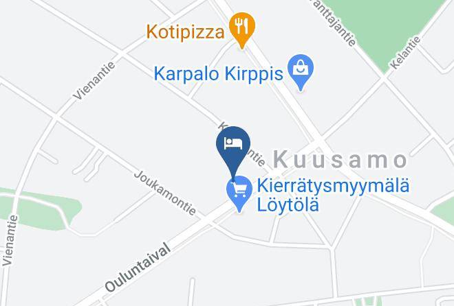 Kuusamo - Hotel Kuusanka Maps