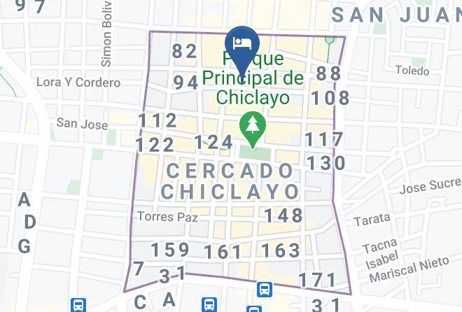 Chiclayo - Hotel Kuwasi Maps