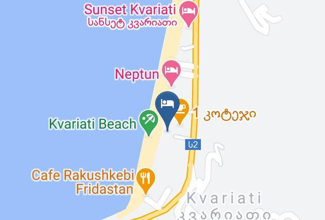 Batumi - Hotel Kvariati Maps