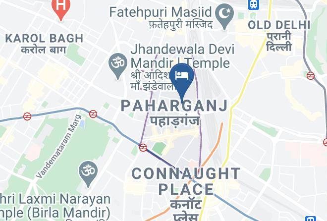 Paharganj - Hotel Kwality Maps