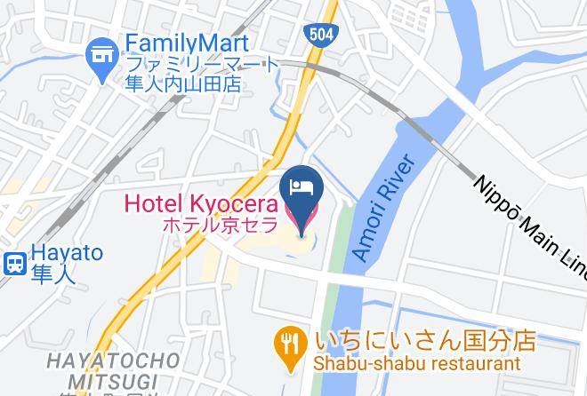 Hotel Kyocera Map