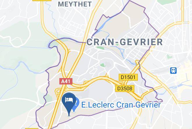 Haute Savoie - Kyriad Annecy Sud Cran Gevrier Maps