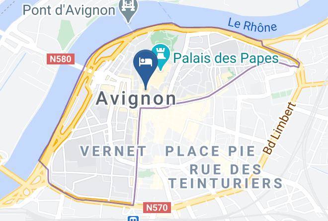 Vaucluse - Hotel Kyriad Avignon Palais Des Papes Maps