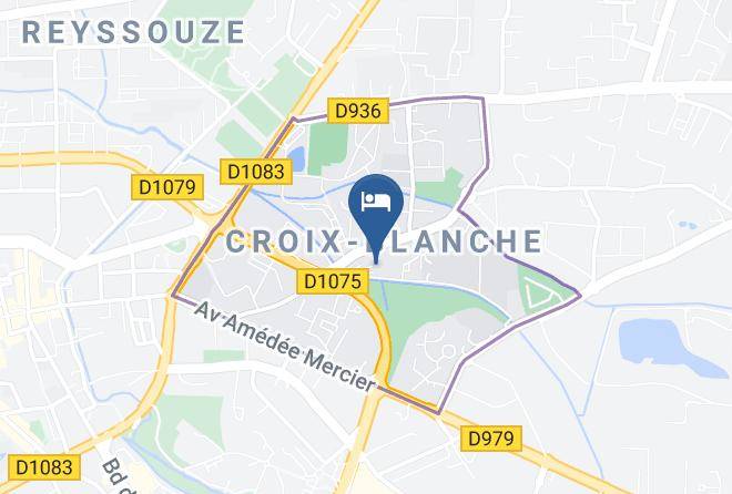 Ain - Hotel Kyriad Bourg En Bresse Maps
