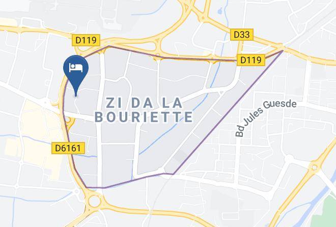 Aude - Hotel Kyriad Carcassonne Aeroport Maps