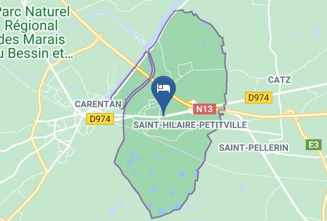 Manche - Hotel Kyriad Carentan Maps