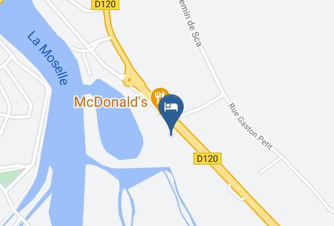 Meurthe Et Moselle - Hotel Kyriad Design Enzo Pont A Mousson Maps