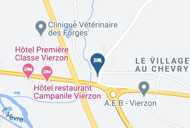 Cher - Hotelkyriad Design Enzo Vierzon Maps