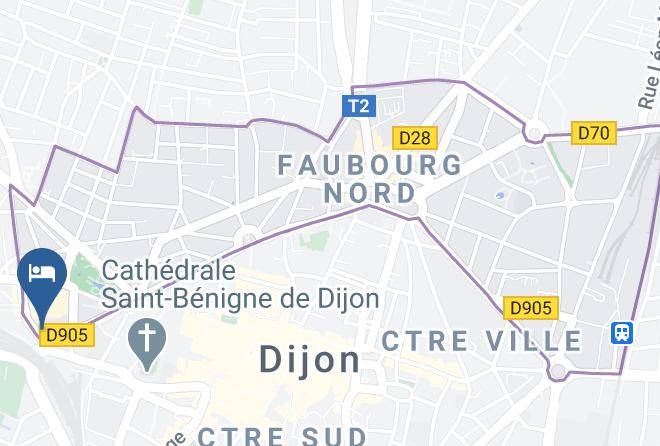 Cote D Or - Hotel Kyriad Dijon Gare Maps