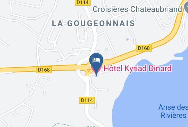 Ille Et Vilaine - Hotel Kyriad Dinard Maps