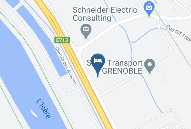 Isere - Hotel Le Neron Grenoble Nord Maps