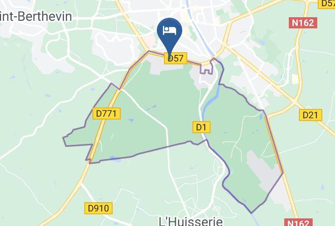 Mayenne - Hotel Kyriad Laval Maps