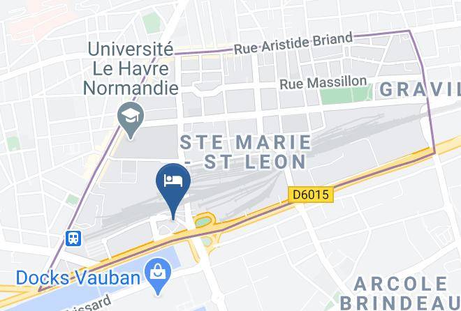 Seine Maritime - Hotel Kyriad Le Havre Centre Maps